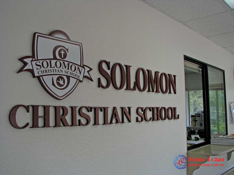 học bổng du học mỹ, trường phổ thông Solomon Christian, công ty tư vấn du học mỹ