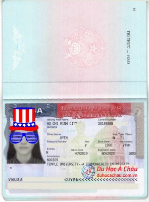 Visa Du Hoc My 2020